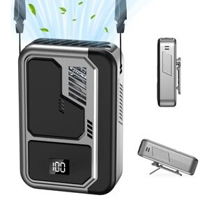 Andwing Portable Neck Fan Rechargeable 3 Speeds Personal Fan, 4-in-1 Portable...